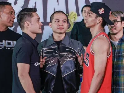 Randy Pangalila siap beranding tinju dengan Jekson Karmela atau Kkajhe. Foto : Instagram/celloszxz