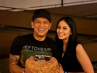 Potret Boris Bokir dengan pacar barunya, Jessica Juliantino. Foto : Instagram/jessicajuliantiano