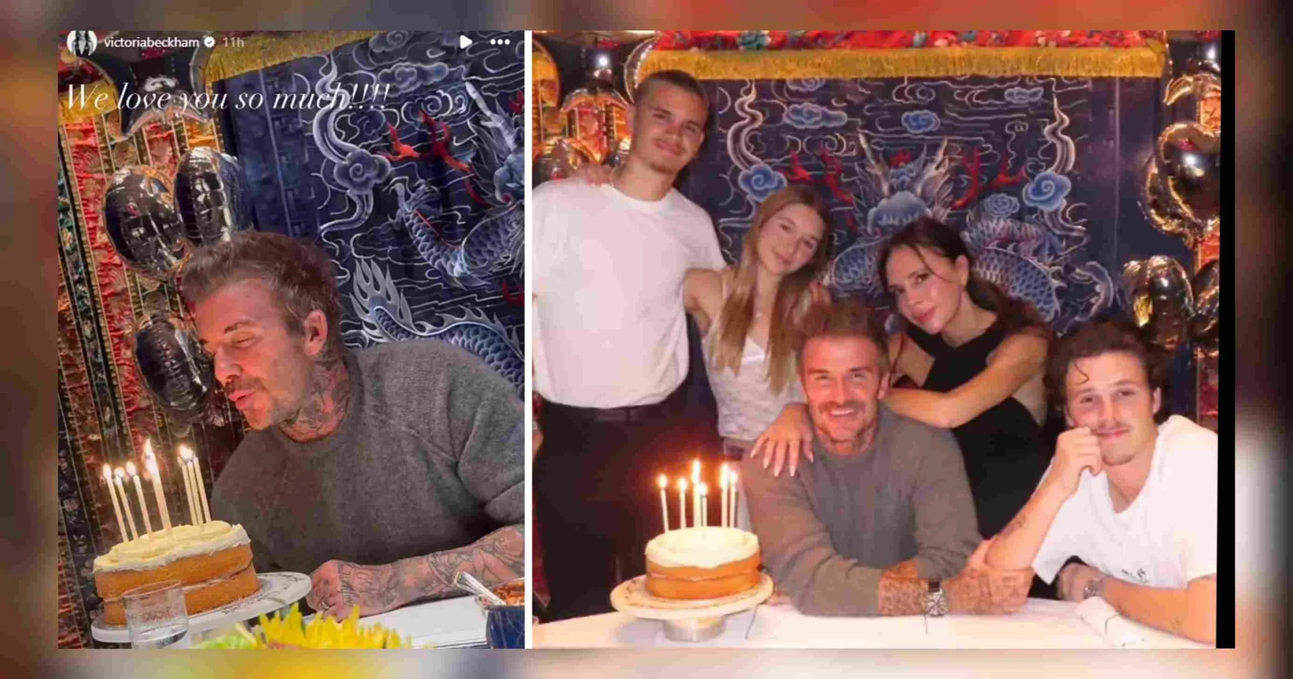 Victoria Rayakan Ulang Tahun Suaminya, David Beckham yang ke-49