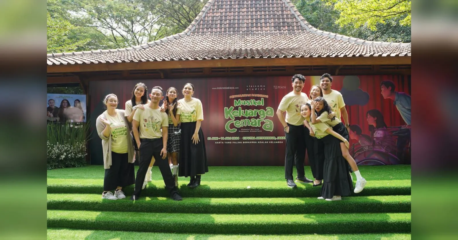 Cerita Keluarga Cemara Dikemas Jadi Teater Musikal