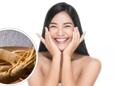 Ilustrasi khasiat ginseng untuk kesehatan kulit. (Foto: Freepik)