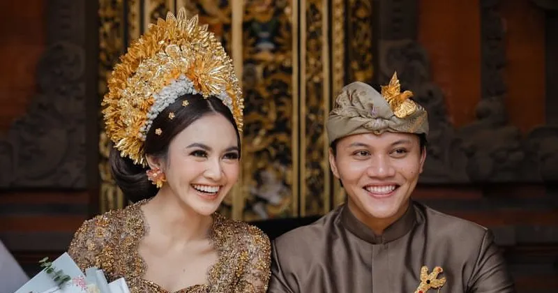Rizky Febian dan Mahalini Gelar Upacara Adat Dharma Suaka di Bali