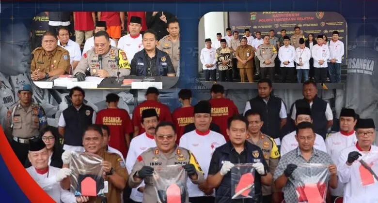 Empat Tersangka Penganiayaan saat Ibadah Doa Rosario