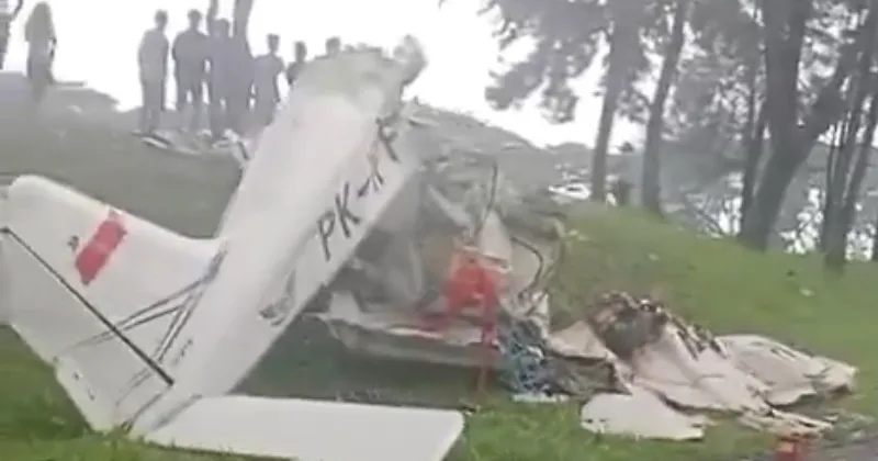 Pesawat Latih Jatuh di BSD Tangerang, Tiga Korban Tewas