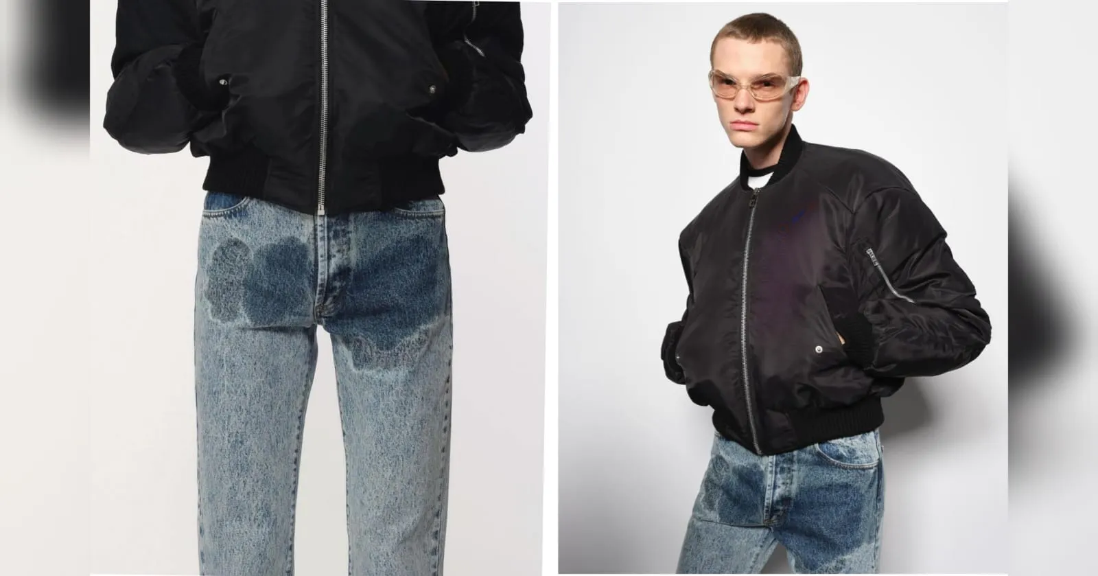 Celana Jeans Motif Ompol Laris Terjual, Jadi Tren Fashion?