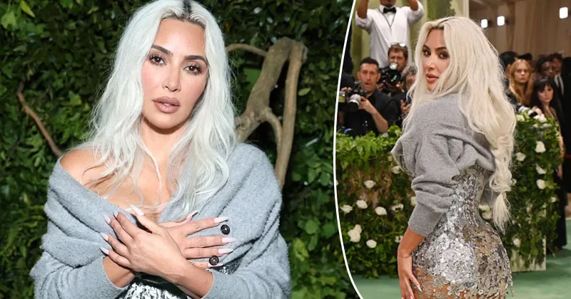 Pinggang Super Singset Kim Kardashian di Met Gala Tuai Sorotan
