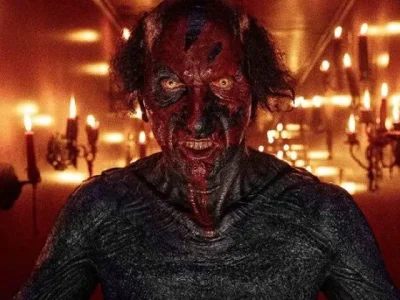 Sosok Karakter The Lipstick-Face Demon pada film horor Insidious. (Foto: @insidiousmovie)