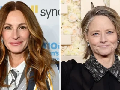Julia Roberts dan Jodie Foster tampak cantik no oplas meski wajah mulai tanpa kendur dan keriput. (Foto: Net)