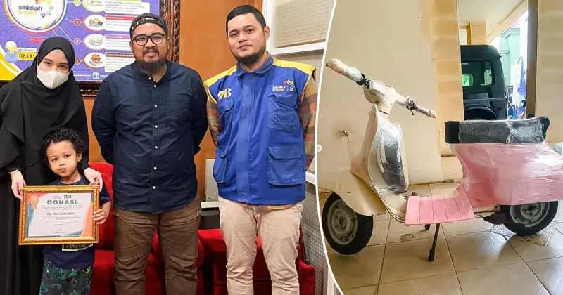 Lelang Ditutup, Vespa Kesayangan Babe Cabita Laku Rp212 Juta