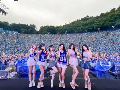 Idol Kpop ternyata terima bayaran fantastis sekali manggung di festival kampus. Foto: Dok. X @IVEstarship