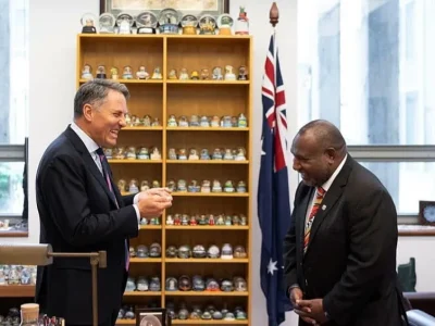 Pemerintah Australia kirim bantuan tanggapi longsor di Papua Nugini. Foto: Dok. X @RichardMarlesMP