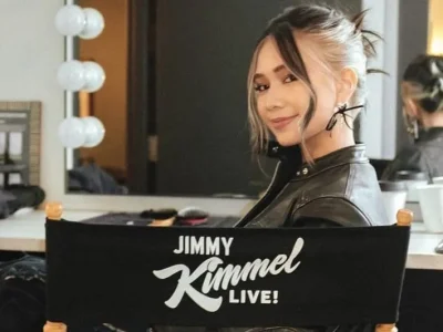 NIKI jadi musisi Indonesia pertama yang tampil di acara talk show Jimmy Kimmel Live. Foto: Dok. Instagram @nikizefanya