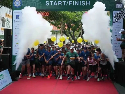 Surabaya Medic Air Run 2024. (Foto: Ikhsan/Nyata)