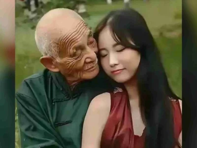 Potret mesra Xiaofang dan Mr. Le. Foto : Istimewa