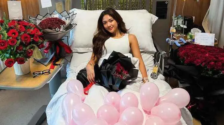 Marion Jola Rayakan Ultah ke-24, Tetap Bersyukur Meski Opname