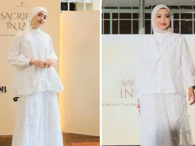 KALEM: Busana cocok digunakan saat momen Idul Adha. (Foto: Naomi/Nyata)