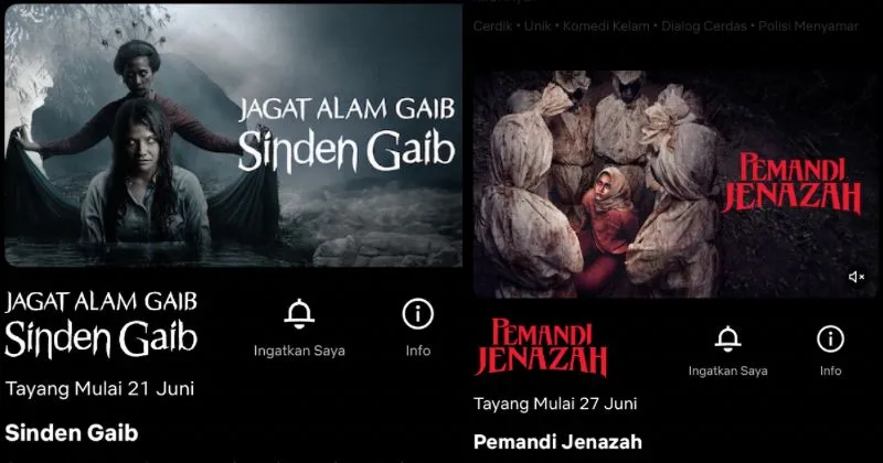 5 Film Indonesia Tayang di Netflix Bulan Juni, Horor Paling Banyak