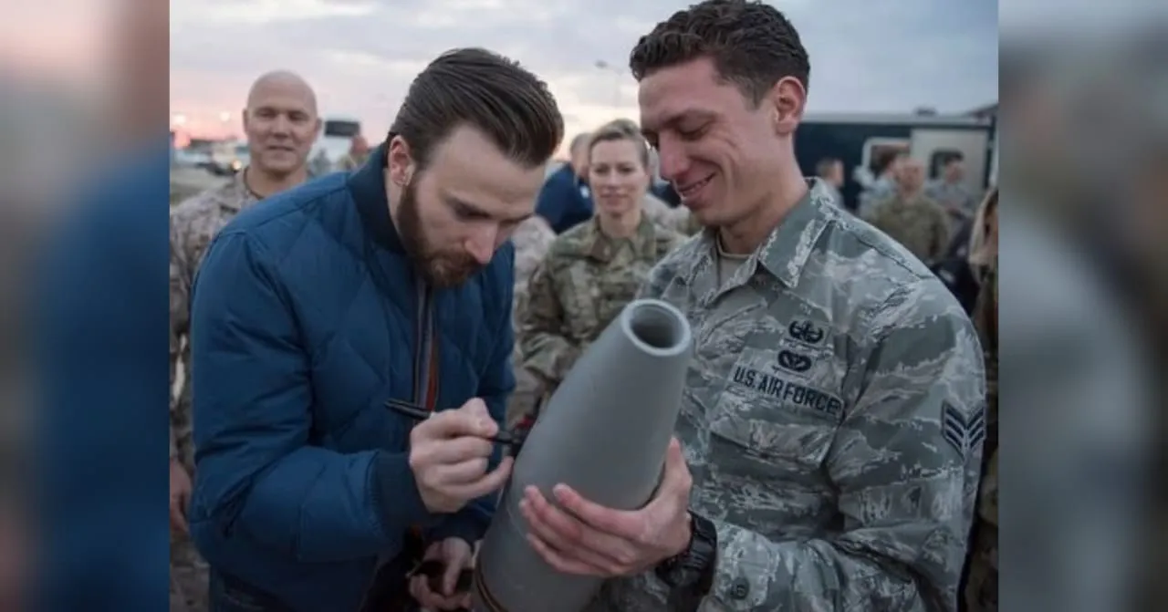 Aktor Captain America Chris Evans Dituduh Tandatangani Bom Israel