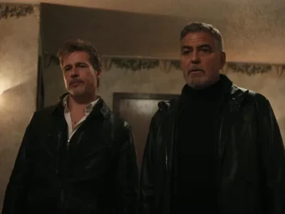 Aktor Brad Pitt dan George Clooney akan Berada Akting di film Wolfs (Foto : YouTube/Sony Pictures Entertainment)