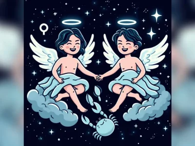 Karakter zodiak Gemini dan Cancer di bulan Juni. (Foto: Create AI)