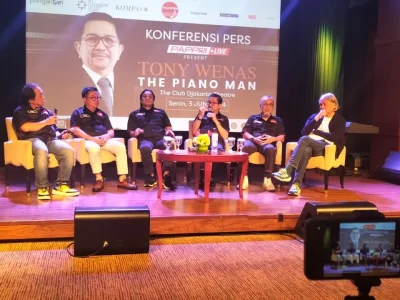 Konser tunggal Tony Wenas, The Piano Man akan berlangsung tanggal 7 Juni 2024. (Foto: Yanuar/Nyata)