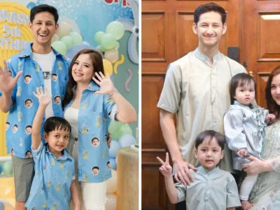 Tasya Kamila bersama suami dan anak-anak. (Foto: Dok. Pri)