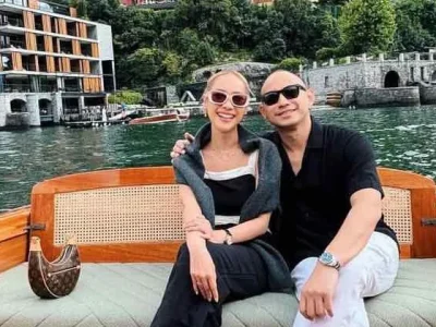 BCL dan suami, Toko Aryawardhana saat honeymoon di Italia. (Foto: Instagram/istmebcl)