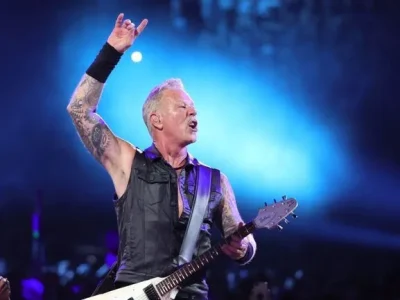 James Hetfield Metallica (Sumber Foto : Kevin Mazur/Getty Images)