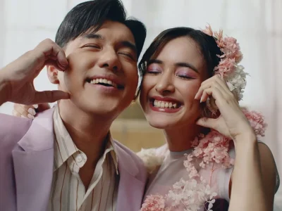 Duet Jaz Hayat dan Mawar de Jongh di single terbarunya 'Bukan Dengan Dia'. (Foto: Dok. Pri)