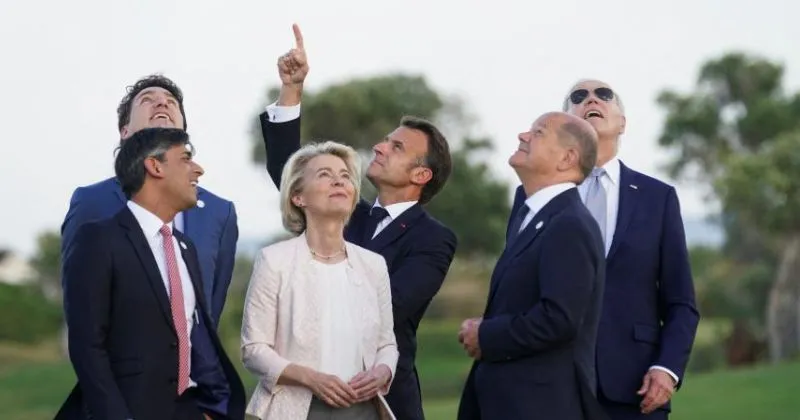 Joe Biden Kehilangan Fokus di KTT G7, Gerak-gerik Anehnya Jadi Sorotan