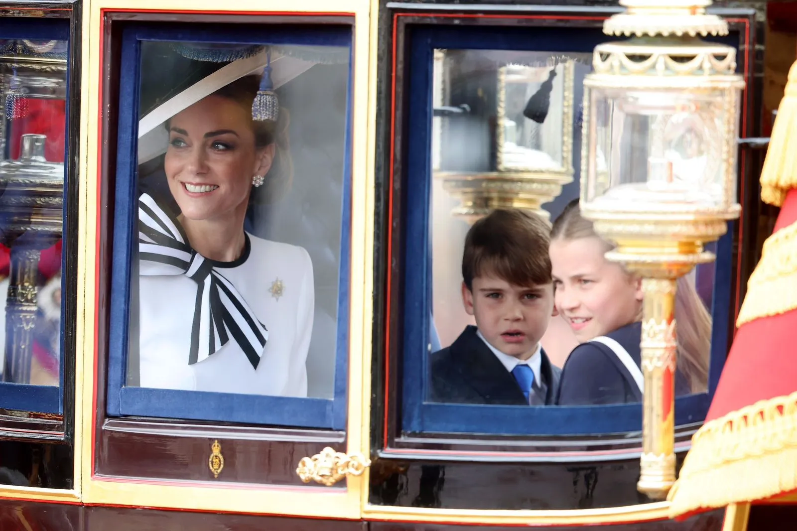 Tampil Perdana di Publik, Ini Potret Kate Middleton Hadiri Perayaan Trooping The Color