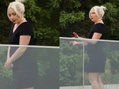Lady Gaga hadiri pernikahan saudara perempuannya Natali Germanotta awal pekan ini. (Foto: X/MrPopOfficial)