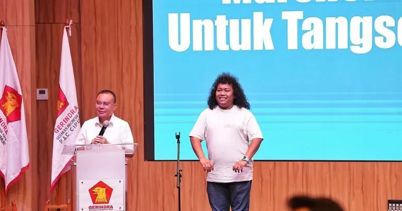 Marshel Widianto Diusung Gerindra Jadi Calon Wakil Wali Kota Tangsel