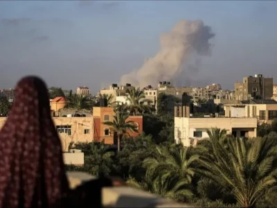 Penyerangan Israel terhadap Palestina (Eyad Baba/AFP/Getty Images)