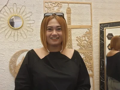 Riecha Monicha optimis melangkah terjun ke genre musik dangdut koplo lewat single perdana berjudul Bongko. (Foto: Agnes/Nyata)