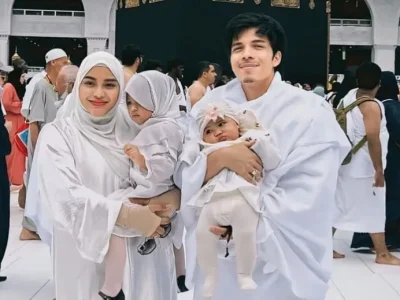 Aurel dan Atta akan berangkat haji pertama kalinya tahun ini. Foto: Dok. Instagram @attahaililintar