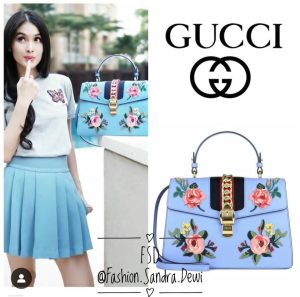 Koleksi tas Sandra Dewi dengan harga fantastis. Foto: Dok. Instagram @fashion.sandra.dewi