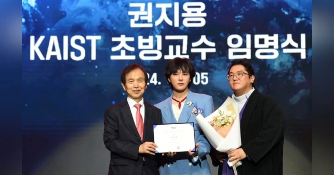 Pemimpin Big Bang G-Dragon Jadi Profesor Tamu di KAIST