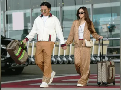 Rizky Febian dan Mahalini panen cibiran warganet usai unggah foto barang brand ternama di Bangkok. (Foto: Instagram/rizkyfbian)