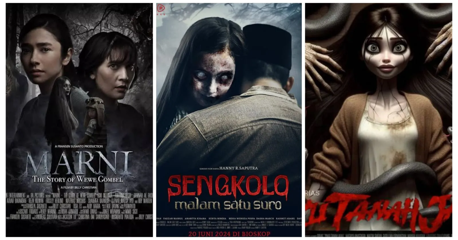 Deretan Film Horor Indonesia yang Tayang Bulan Juni di Bioskop