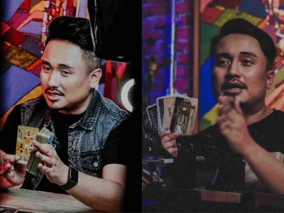 Denny Darko ramal hubungan Thariq Halilintar dan Aaliyah yang dihadapkan pada banyak rintangan. (Foto: Instagram/_dennydarko_)