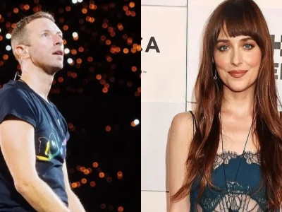 Dakota Johnson dan Chris Martin akur lagi setelah dirumorkan hubungannya renggang. (Foto: Dok. Kolase Instagram @coldplay, @sonyclassics)