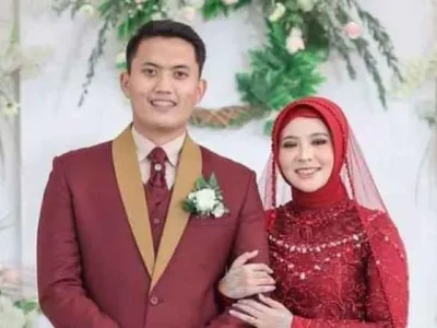 Briptu Fadhilatun Nikmah dan Briptu Rian Dwi Wicaksono. Foto : Istimewa