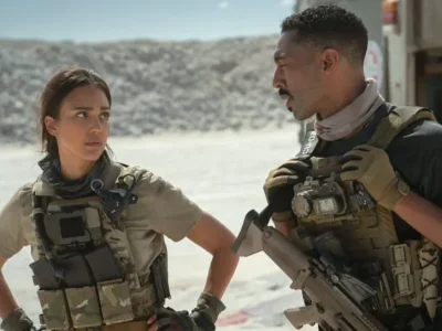 Sinopsis Trigger Warning Netflix, film aksi baru dari Jessica Alba. Foto: Dok. X @netflix