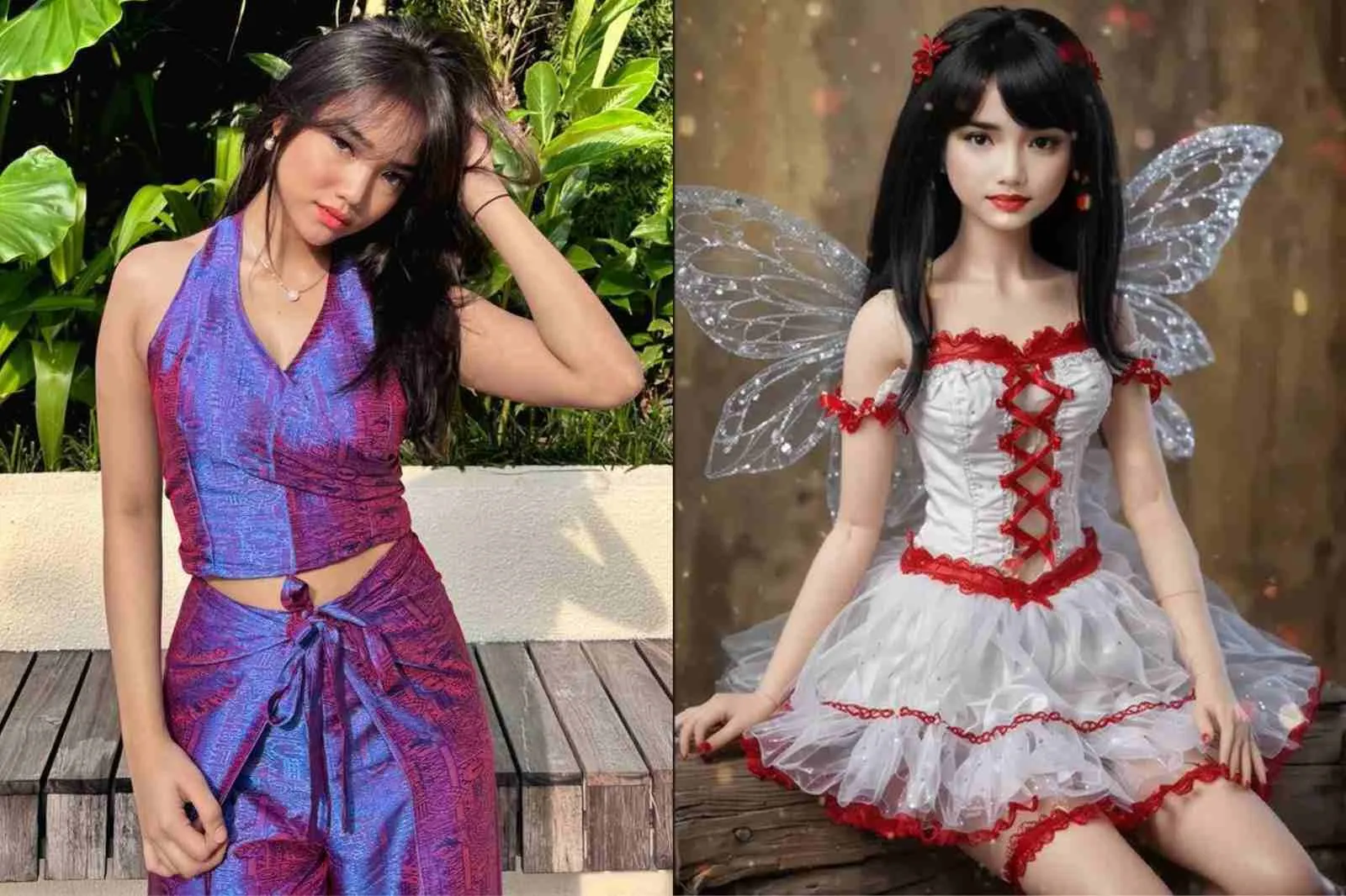 Fuji Viral di TikTok, Wajahnya Jadi Boneka Barbie