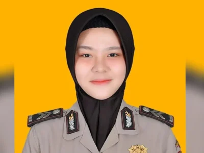 Briptu Fadhilatun Nikmah, polwan yang tega bakar suami. Foto : Istimewa