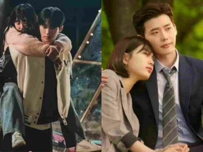 DRAKOR ROMANTIS: Kisah cinta Sol dan Sun Jae yang manis membuat tak bisa move on. (Foto: Soompi, Naver)