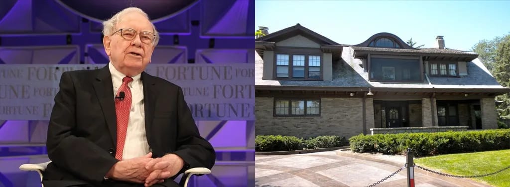 Potret rumah sederhana dari Warren Buffett. Foto: Dok. BESTLIFE