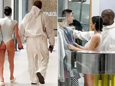 Bianca Censori memamerkan bentuk tubuhnya ke publik. Foto : Istimewa