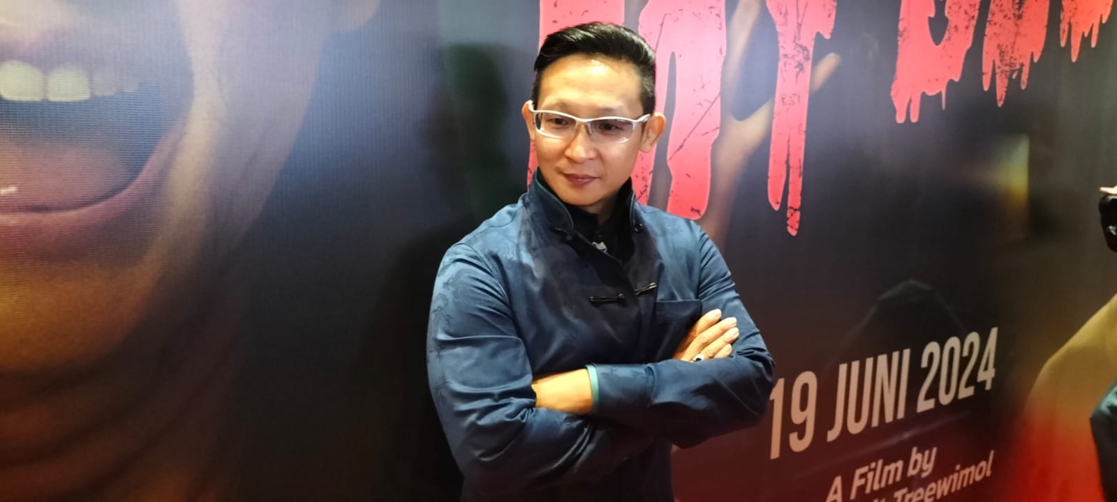 Fransen Susanto, produser SHEN Entertainment dan RA Pictures, di Special Screening film My Boo. (Foto: Yanuar/Nyata)
